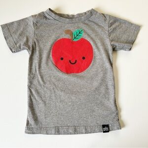 Toddler Size 3/4 Whistle & Flute Apple Tee